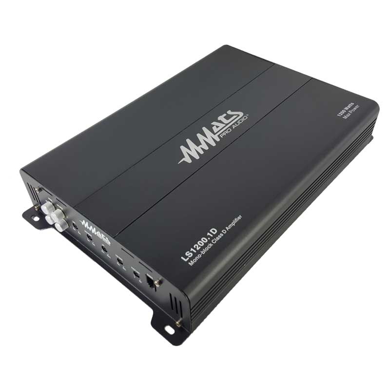 MMATS LS1250.1D amplifier connections
