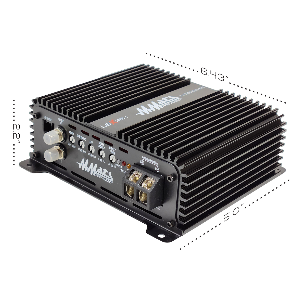 MMATS LSX1000.1D amplifier