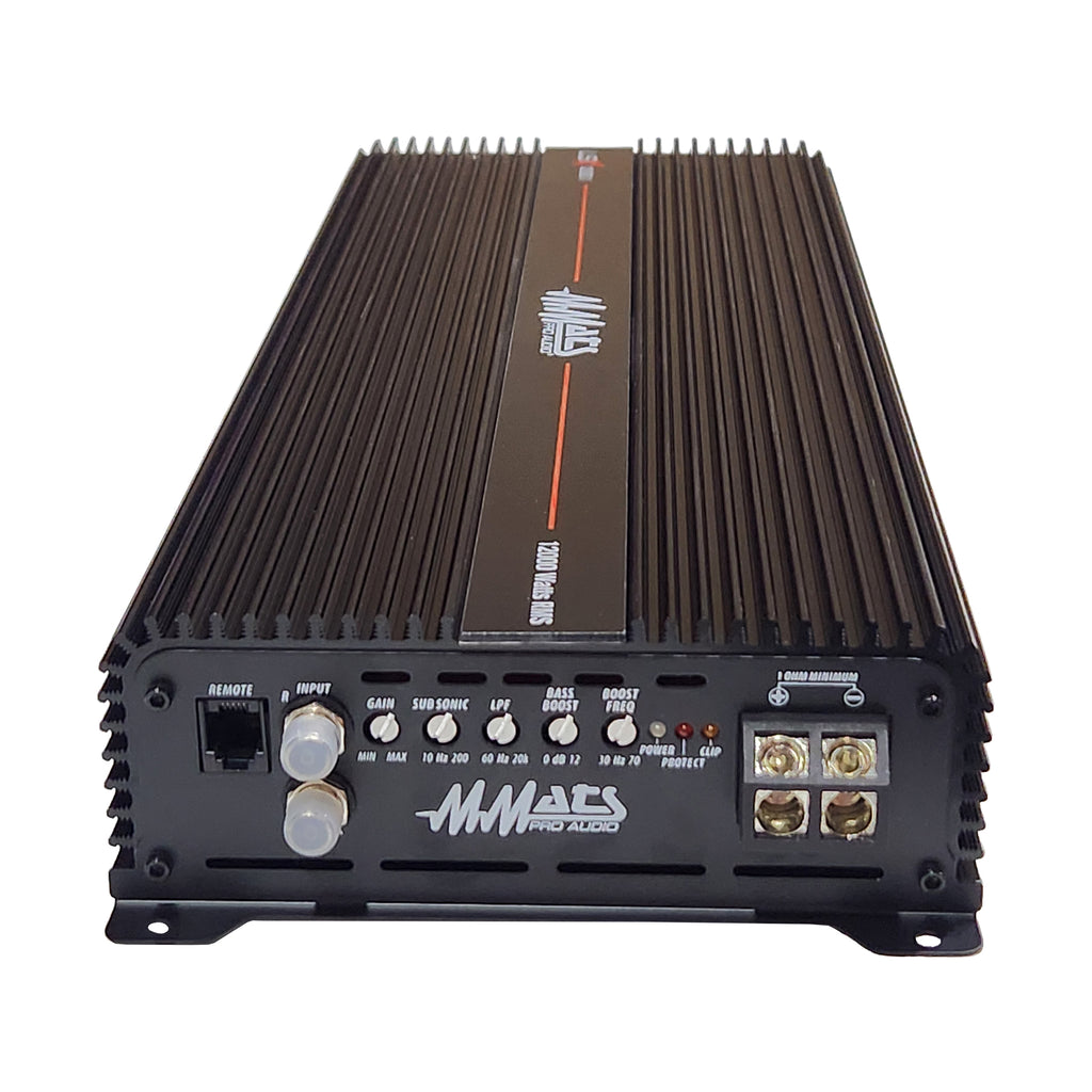 MMATS LSX12000.1D amplifier connections