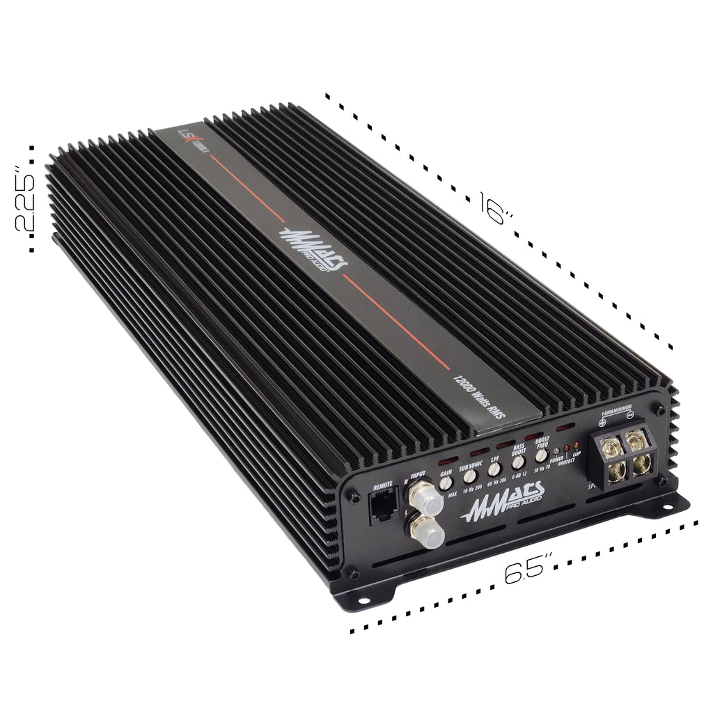 MMATS LSX12000.1D amplifier