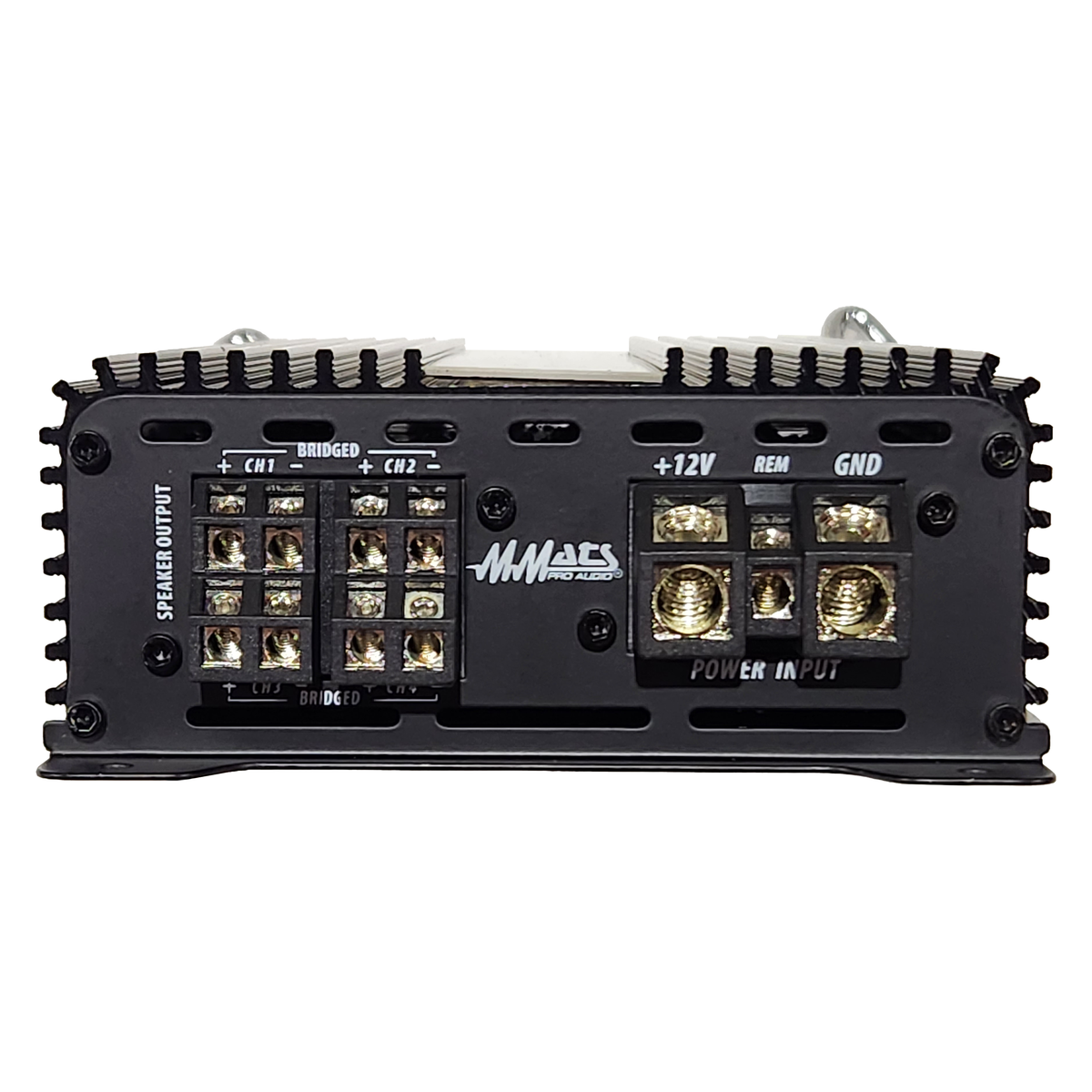 MMATS LSX1400x4 amplifier side view