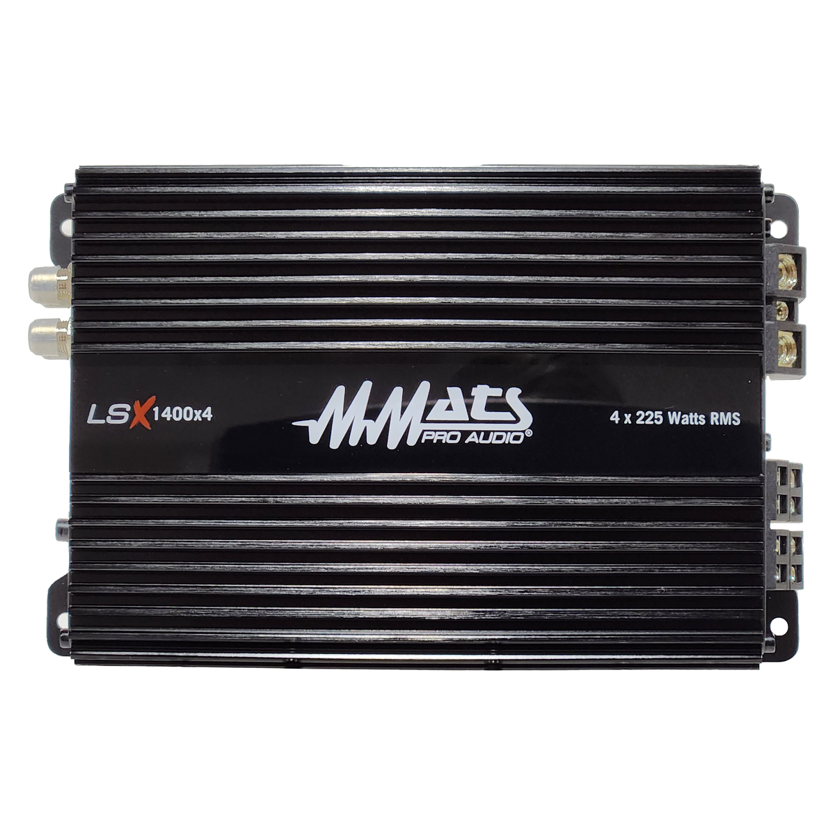 MMATS LSX1400x4 amplifier top view