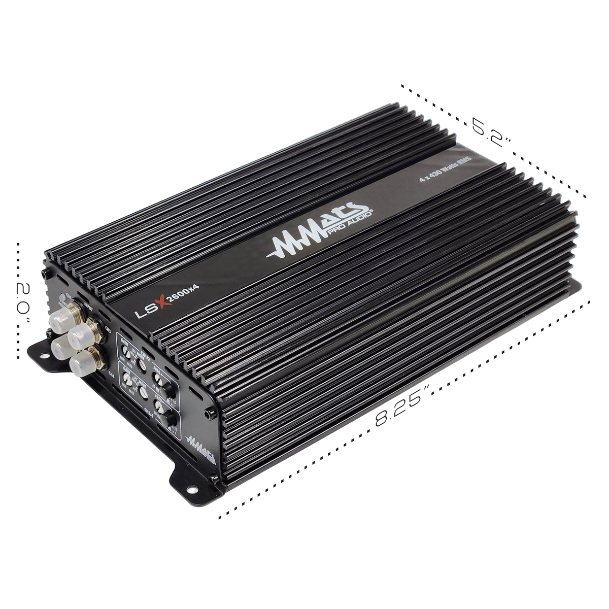 MMATS LSX2600x4 amplifier