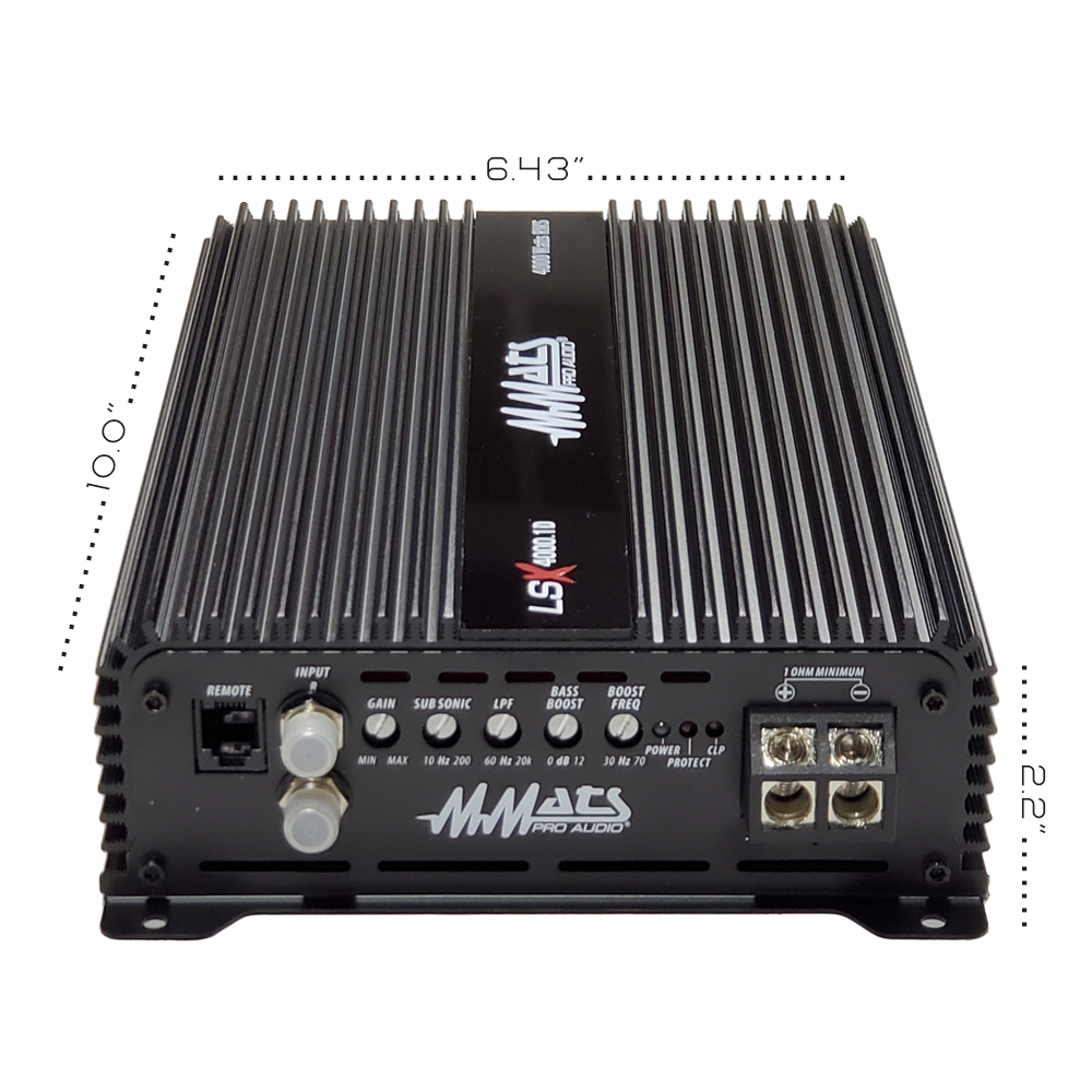 MMATS LSX4000.2D amplifier
