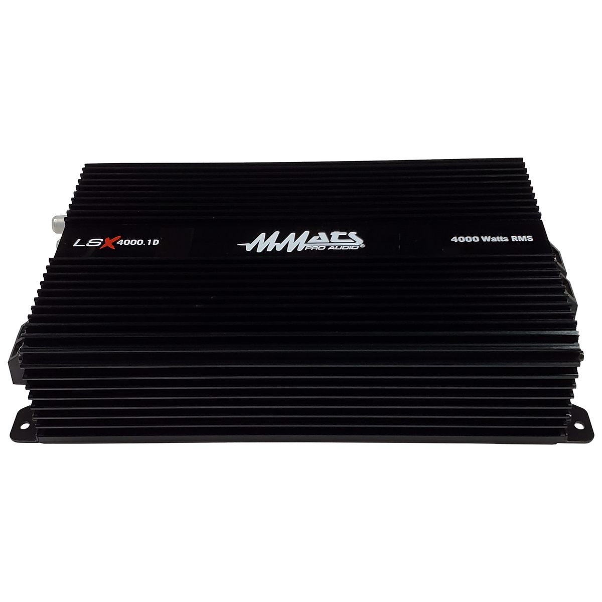 MMATS LSX4000.1D amplifier top view