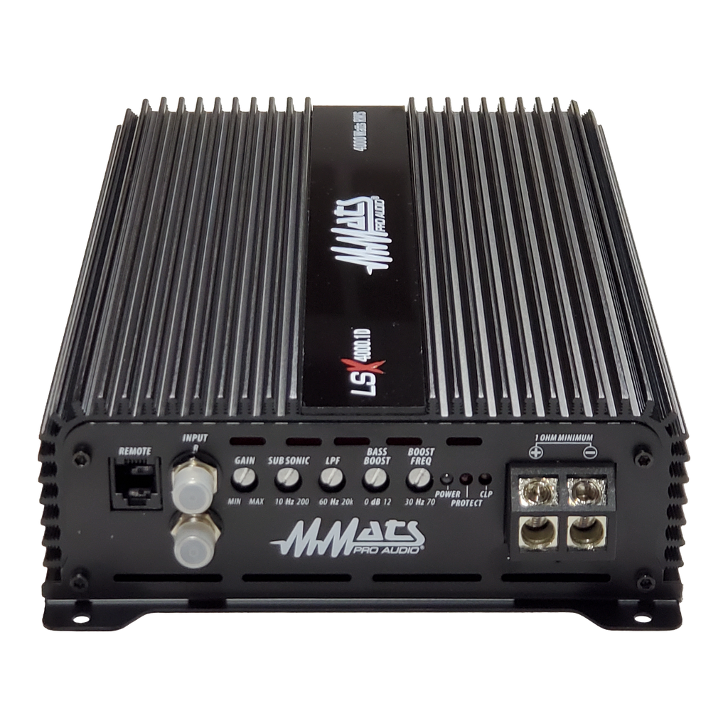 MMATS LSX4000.2D amplifier front view
