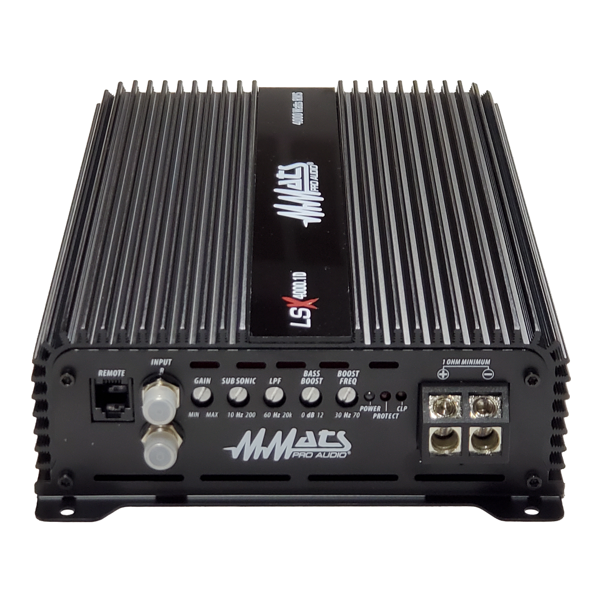 MMATS LSX4000.2D amplifier front view