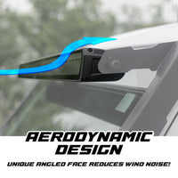 
              LED light bar aerodynamic design
            