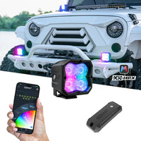 
              2PC RGBW Addressable Cube Light Kit
            
