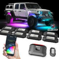 
              XKmax RGBW LED Rock Light Kit
            