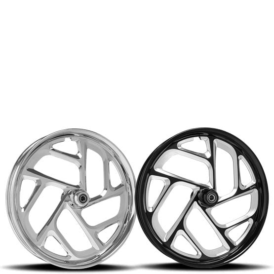 MAVERICK custom motorcycle wheel by Sinister Wheels