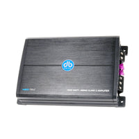 
              DB Drive NEO1.5KV2 mono amplifier front angle
            