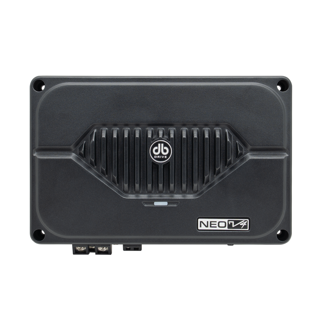 DB Drive NEO1250.1V4 mono amplifier front