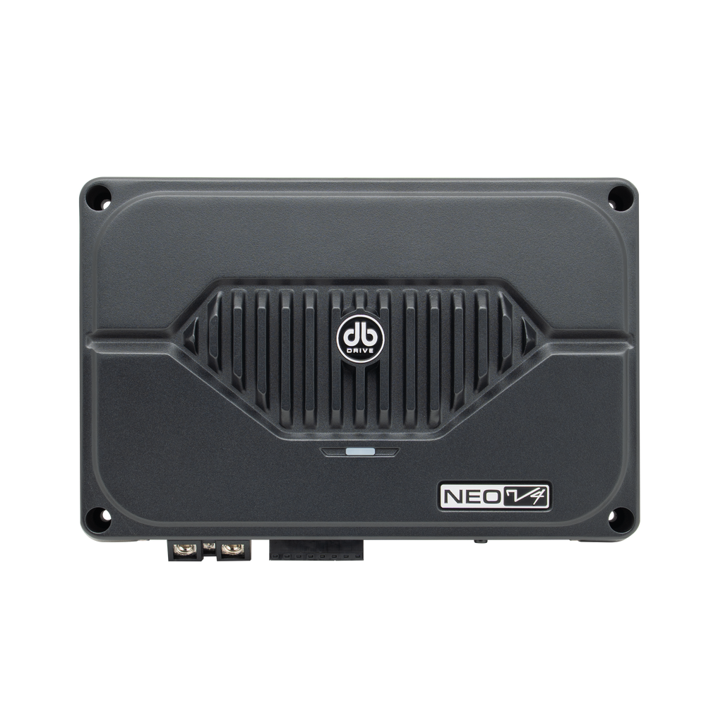 DB Drive NEO300.4V4 4-channel amplifier front