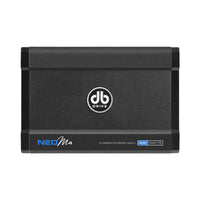 
              DB Drive NEO-M4 marine 4-channel amplifier front
            