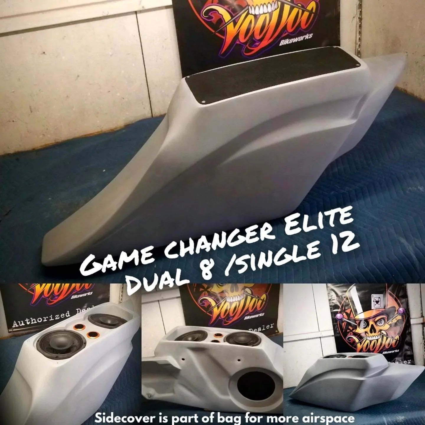 Voodoo Bikeworks - Voodoo Game Changer ELITE© (Dual 8 Lid) Rear End Kit