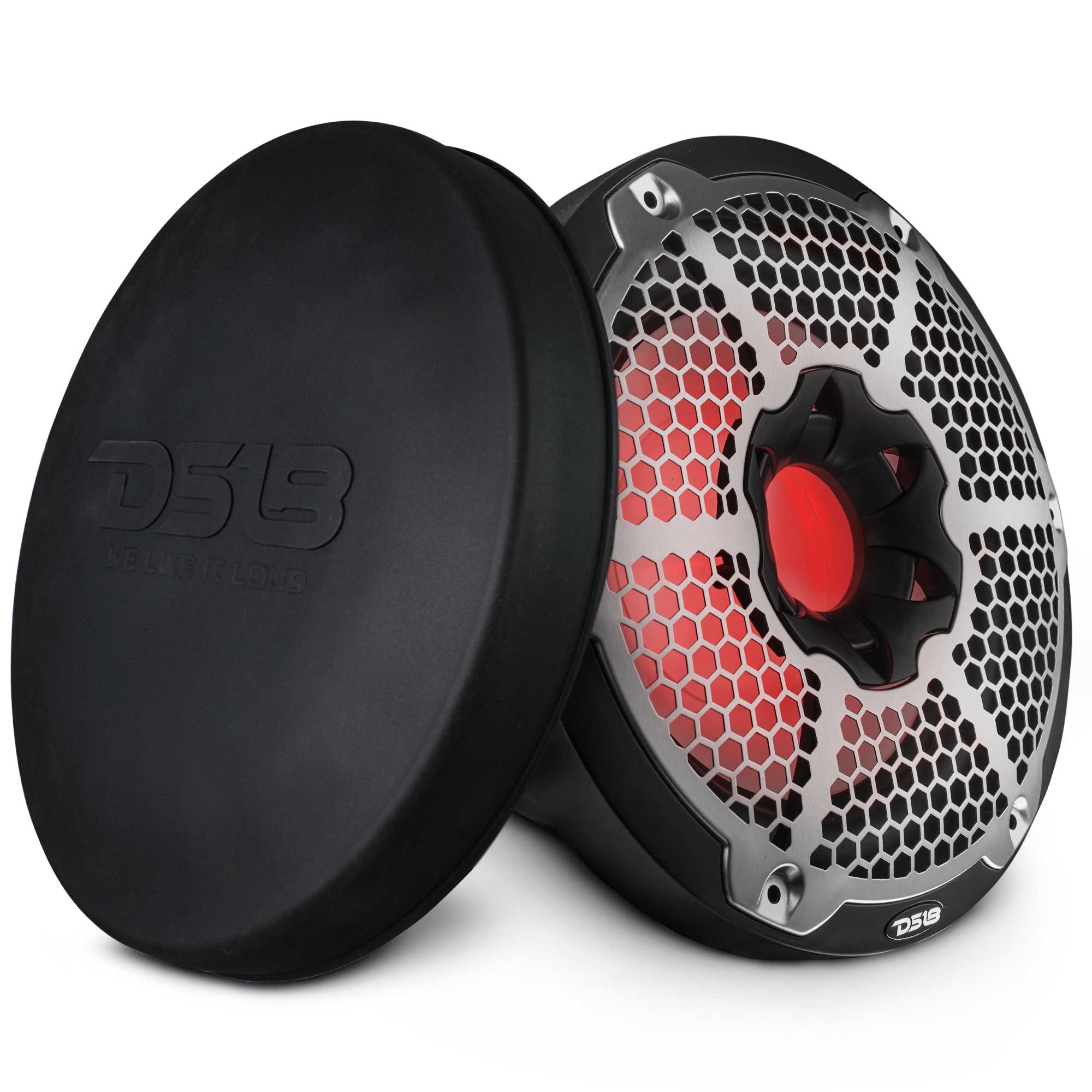 DS18 NXL-10SUB/BK 10" Marine Subwoofer w/ RGB LED (Black)