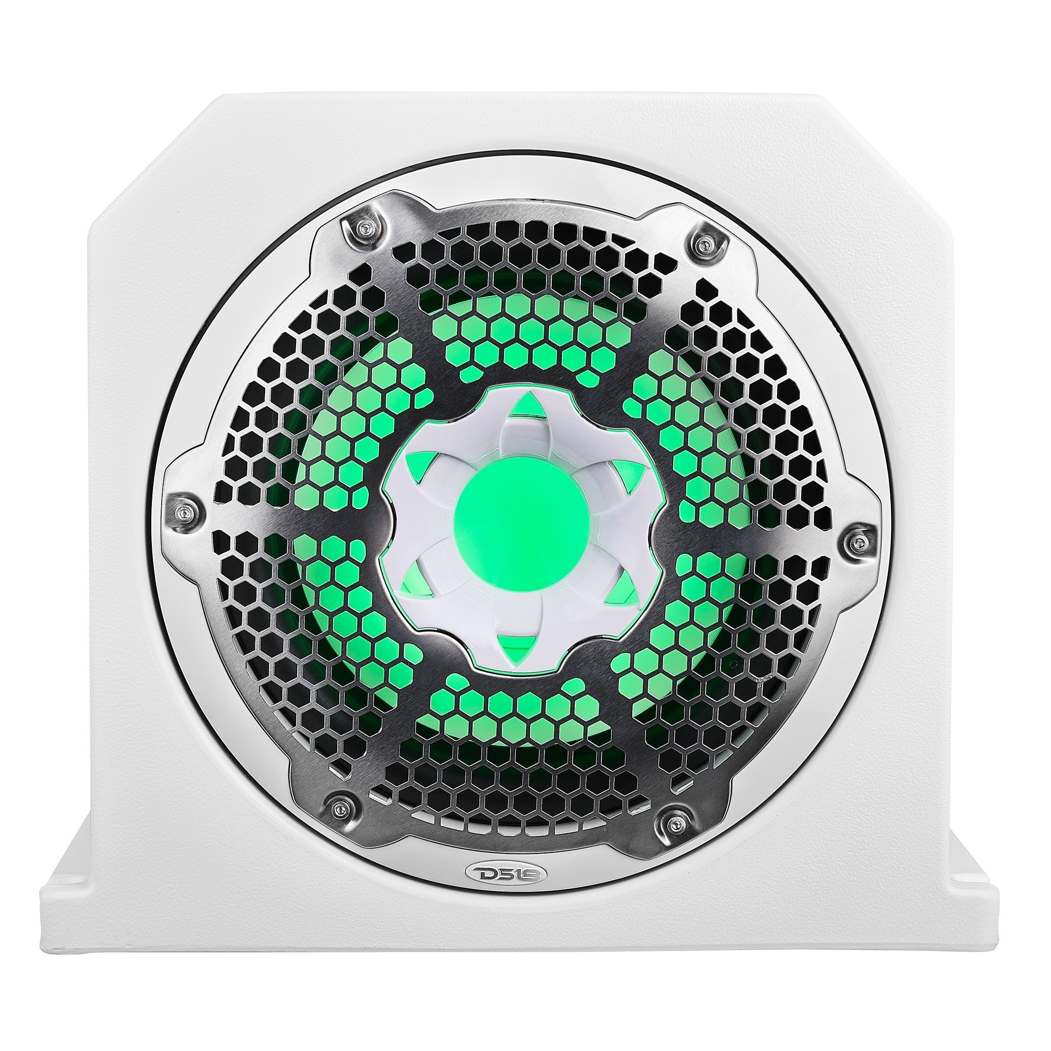 DS18 NXL-10SUBLD Dual 10" Loaded Marine Enclosure - White