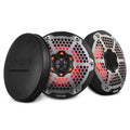 DS18 NXL-6M/BK 6.5" 2-Way Marine Coaxial Speakers w/ RGB LED (Black) (Pair)