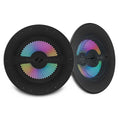 DS18 NXL-LXY8/BK 8" 2-Way Marine Coaxial Speakers w/ RGB LED (Black) (Pair)
