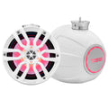 DS18 NXL-PS8BK 8" Marine Wakeboard Pod Speakers w/ RGB LED (Black) (Pair)