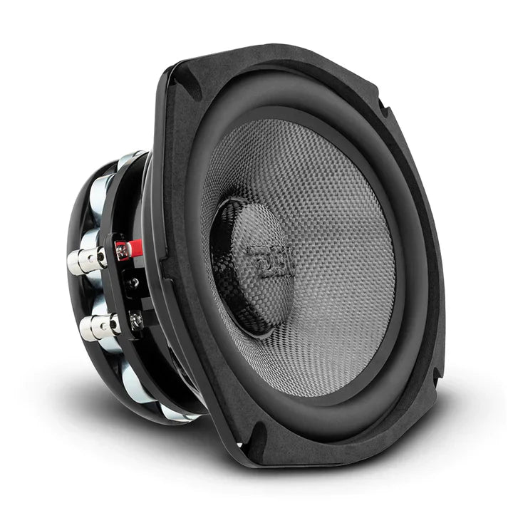 DS18 - PRO AUDIO - PRO-CF69.4NR PRO 6x9" Neodymium Carbon Fiber Water resistant Cone Mid-Bass Loudspeaker 300 Watts Rms 4-Ohm