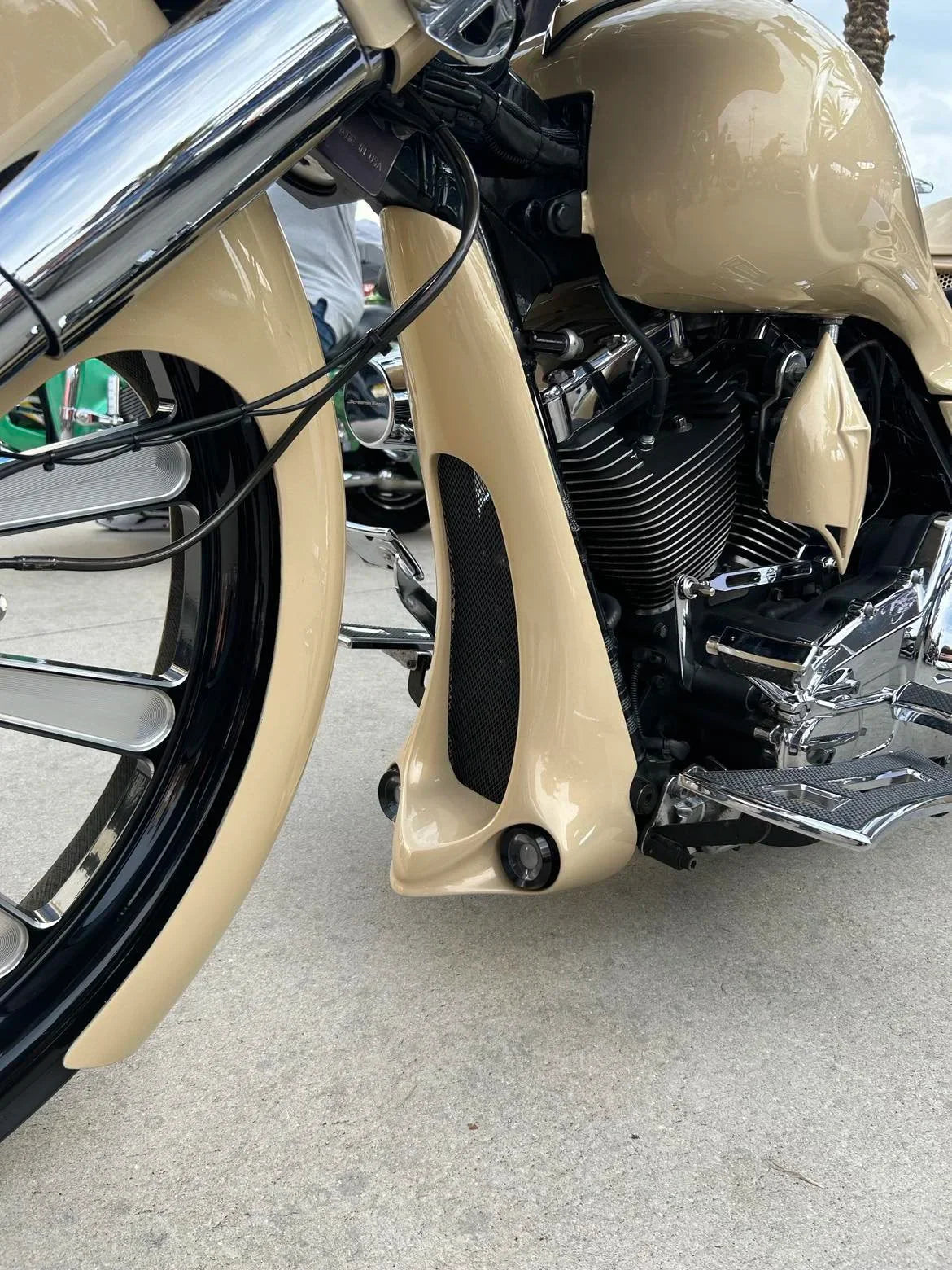 Voodoo Bikeworks - Voodoo Performance Series© Chin Spoiler (2000-2021+) Raked Only