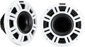 Kicker 48KMXL84 KMXL Series 8" Horn-Loaded Marine Coaxial Speakers w/ RGB LED (4Ω) (Pair)