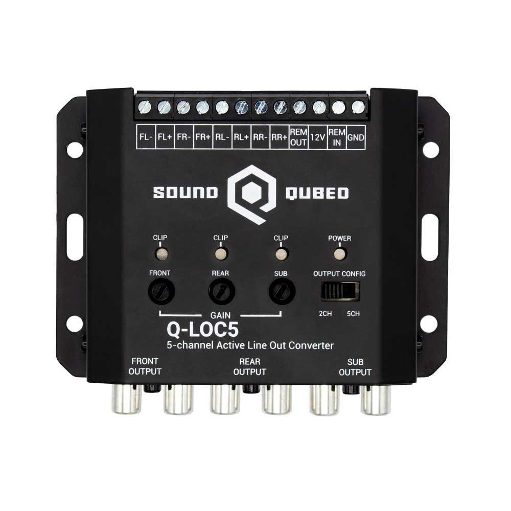 SoundQubed Q-LOC5 5 Channel Active Line Out Converter