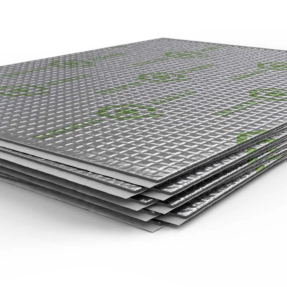 SoundQubed Q-MAT16 75mil Sound Deadener (16 Sq. Ft., 8 Sheets)