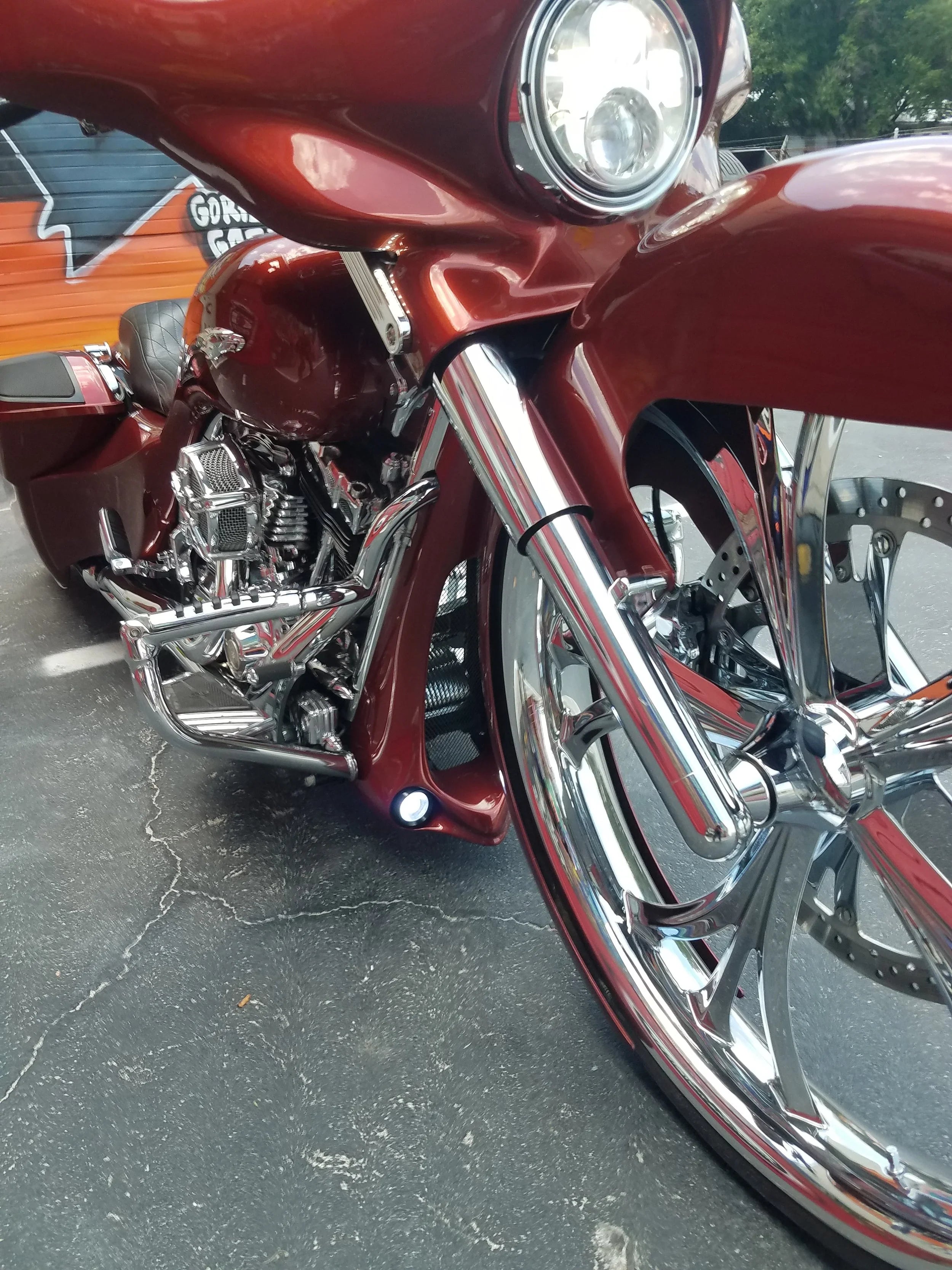 Voodoo Bikeworks - Voodoo Performance Series© Chin Spoiler (2000-2021+) Raked Only