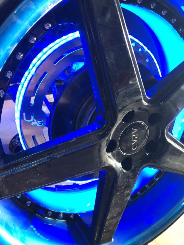 Underground Auto Styling - SLINGSHOT ROTOR STYLE WHEEL RINGS