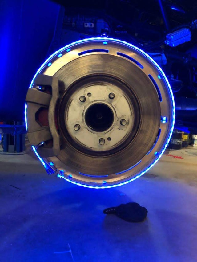 Underground Auto Styling - SLINGSHOT ROTOR STYLE WHEEL RINGS