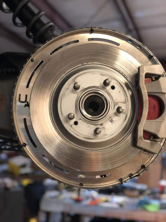 Underground Auto Styling - SLINGSHOT ROTOR STYLE WHEEL RINGS