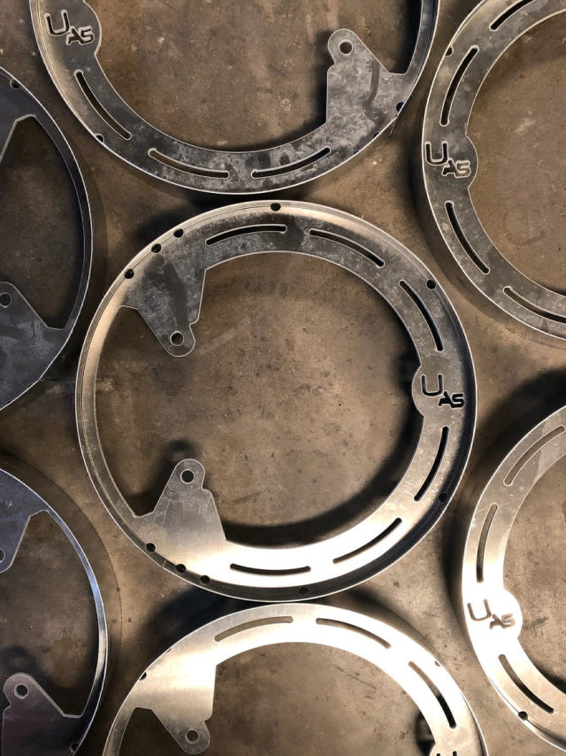 Underground Auto Styling - SLINGSHOT ROTOR STYLE WHEEL RINGS