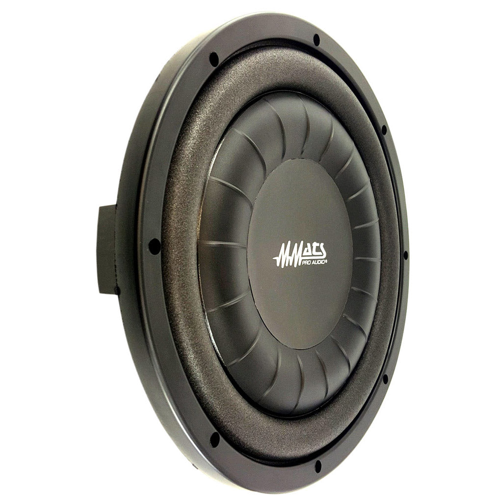 MMATS AS shallow mount subwoofer side view
