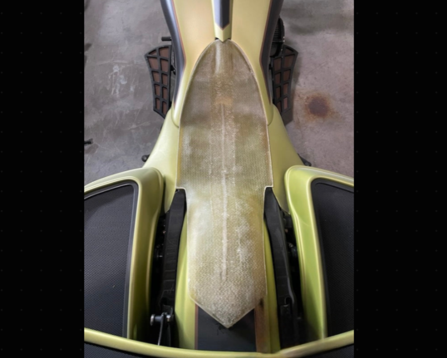 INSANE ASYLUM - SEAT PAN - Seat Pan 6 Gallon Tank Style