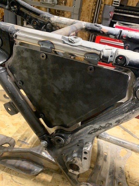 Curlys Inc - Side Cover Inner Mounting Plate
