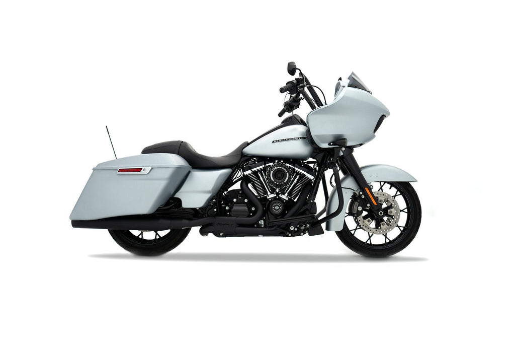 Rinehart Racing - SLIMLINE DUALS SYSTEM WITH SLIP-ON MUFFLERS FOR HARLEY TOURING