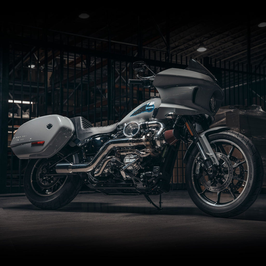 Trask Softail OG turbo installed