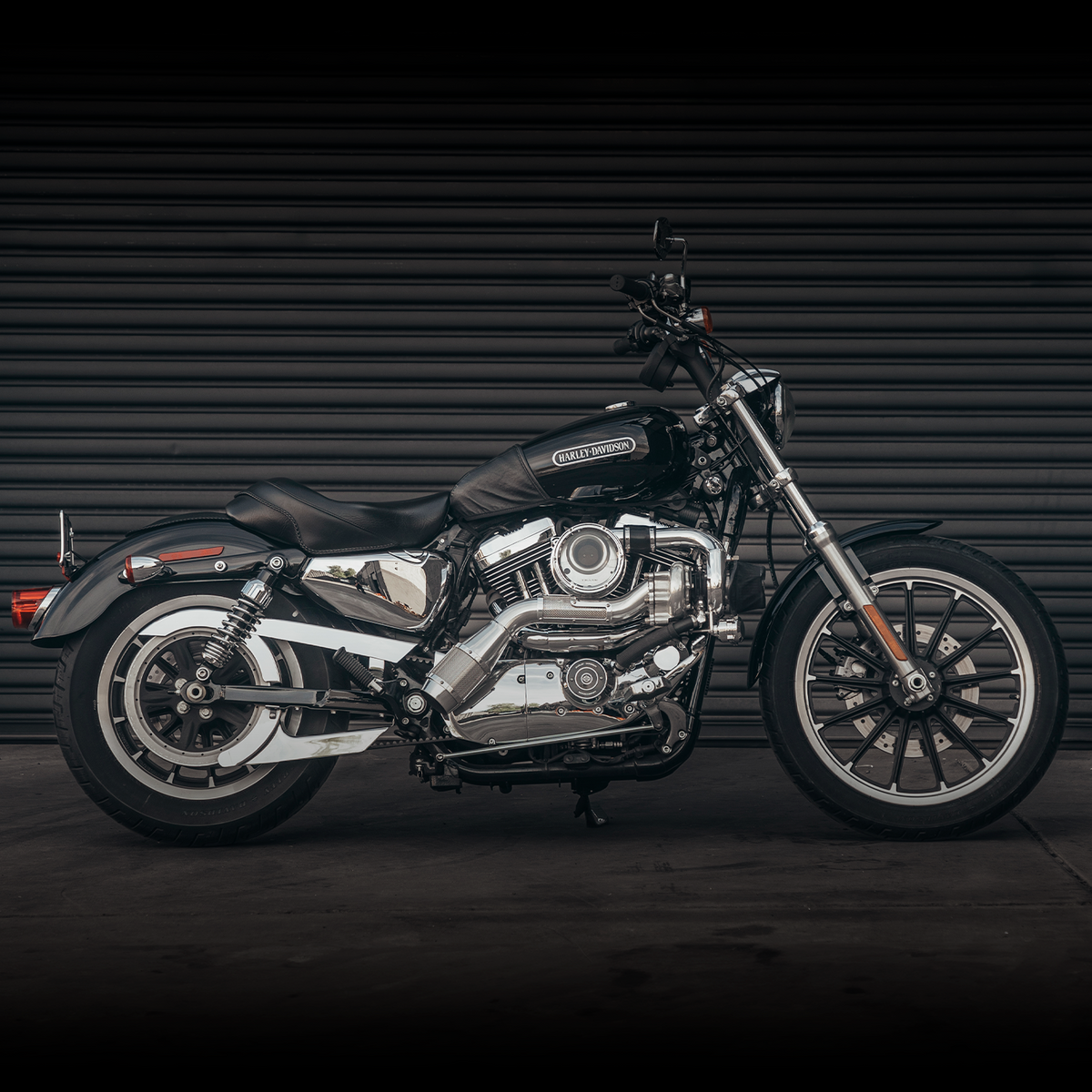 Trask Sportster turbo tailpipe
