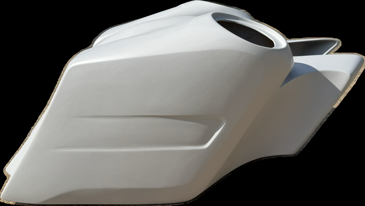 Powerhouse Cycles APEX RIDER Molded rear end set side view
