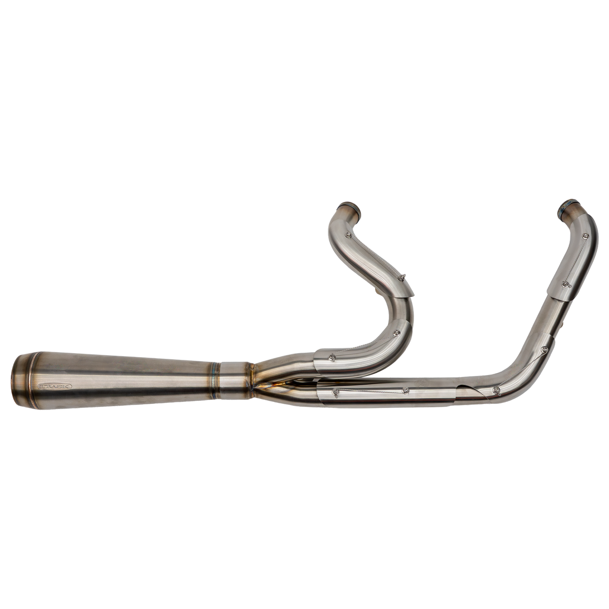 Trask Assault 2:1 exhaust brushed stainless