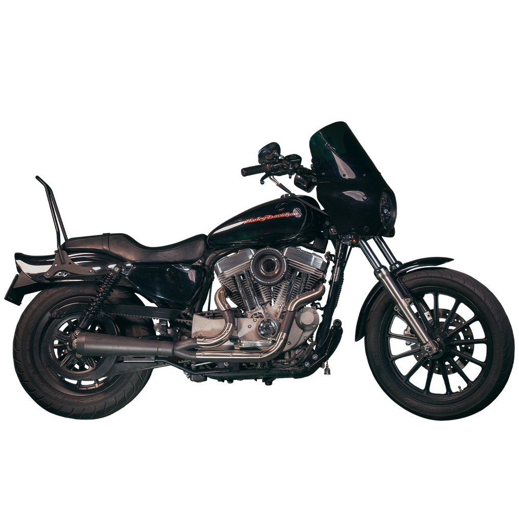 Trask Assault 2:1 Sportster exhaust side profile
