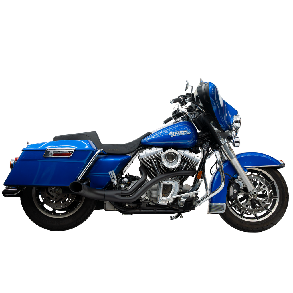 Trask Up Yours exhaust black side profile