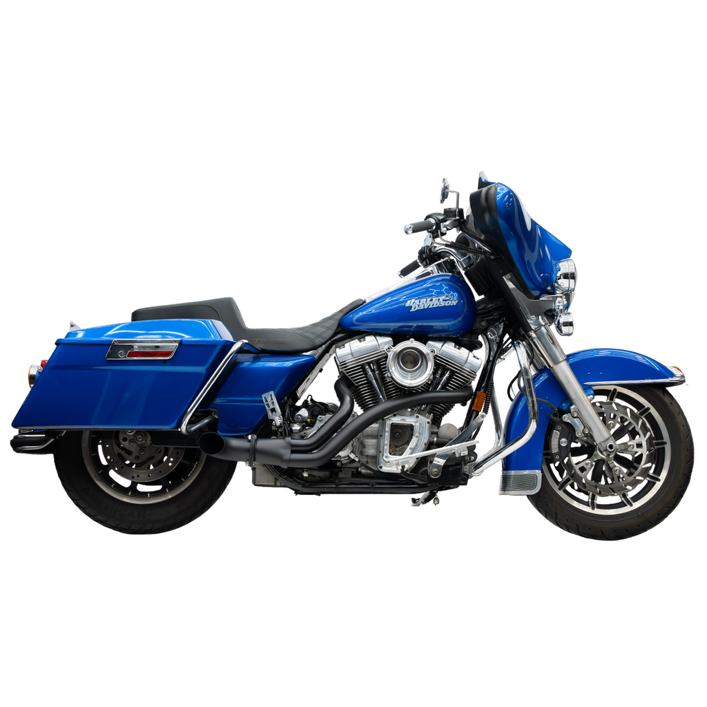 Trask BMF exhaust black side profile