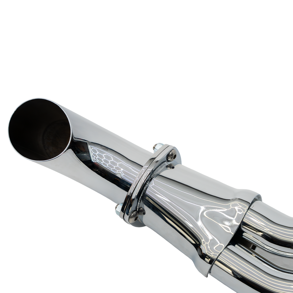 Trask BMF exhaust chrome muffler