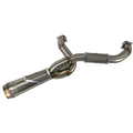 Trask Big Sexy 2:1 exhaust brushed stainless