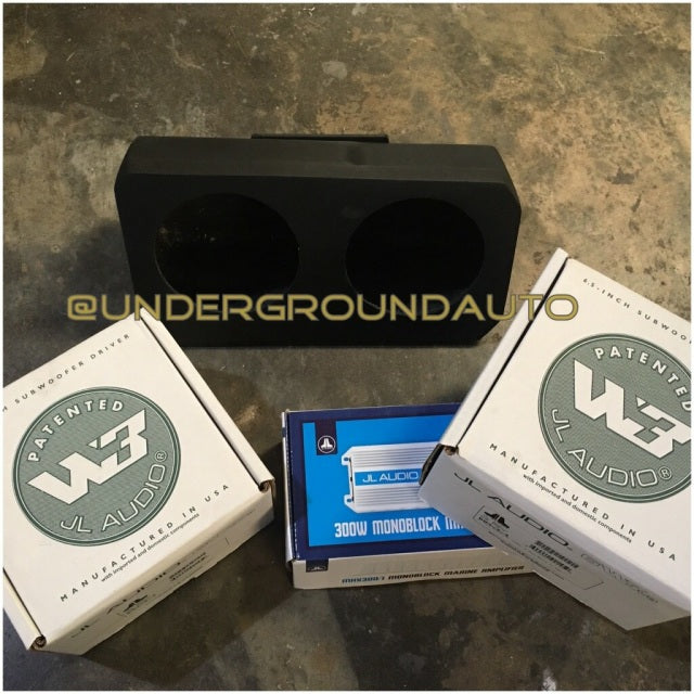 Underground Auto Styling - UNDER GLOVE BOX SUBWOOFER ENCLOSURE