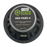 
              SoundQubed HDS Series Pro Audio Bullet 8" Speaker (Single)
            